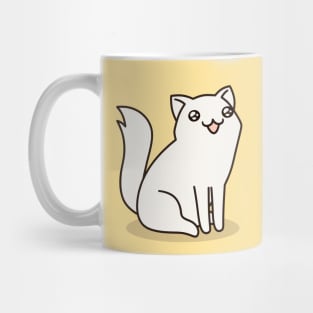 Happy sitting kitty - Kakun the Cat Mug